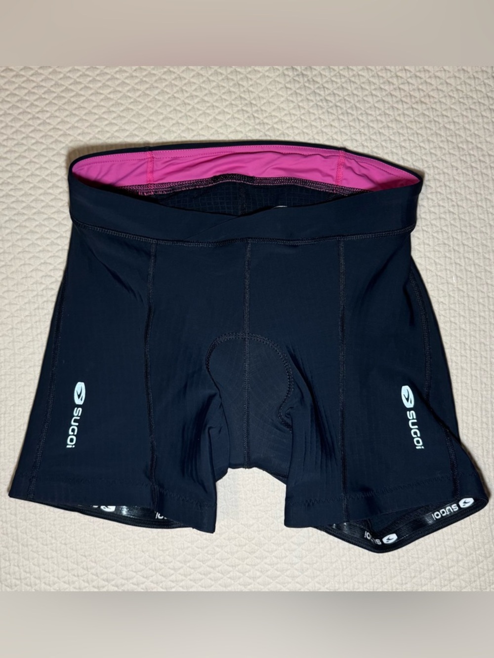 Sugoi Women's Evolution Shorty Padded Cycling Shorts|Black| Large